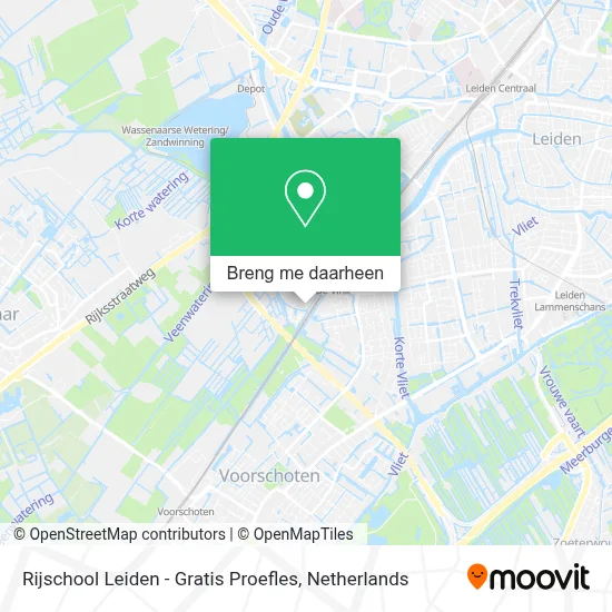 Rijschool Leiden - Gratis Proefles kaart