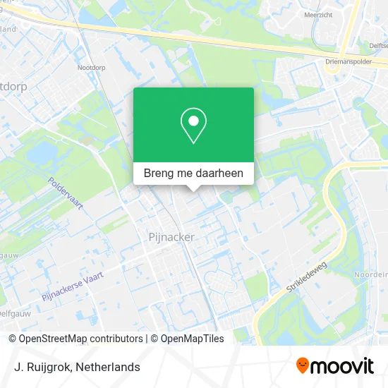J. Ruijgrok kaart