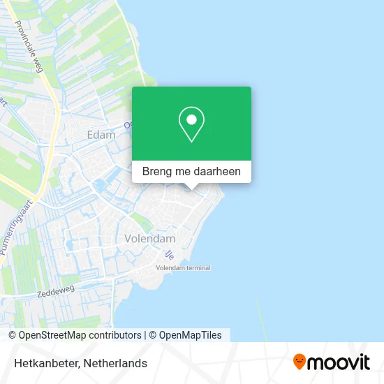 Hetkanbeter kaart