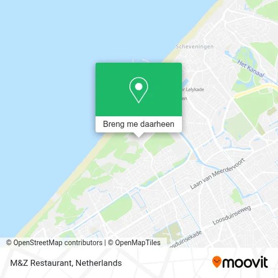 M&Z Restaurant kaart