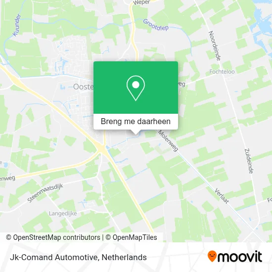 Jk-Comand Automotive kaart