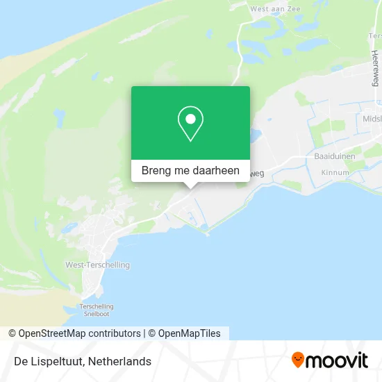 De Lispeltuut kaart