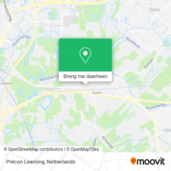 Précon Learning kaart