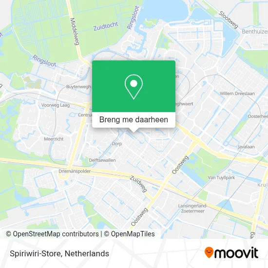 Spiriwiri-Store kaart