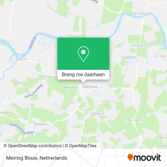 Meiring Bouw kaart