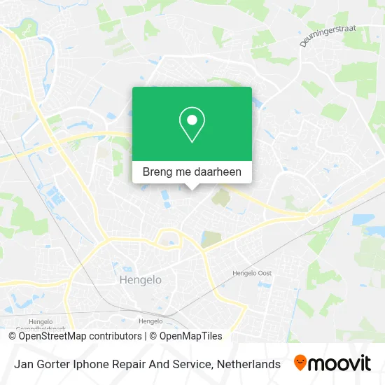 Jan Gorter Iphone Repair And Service kaart