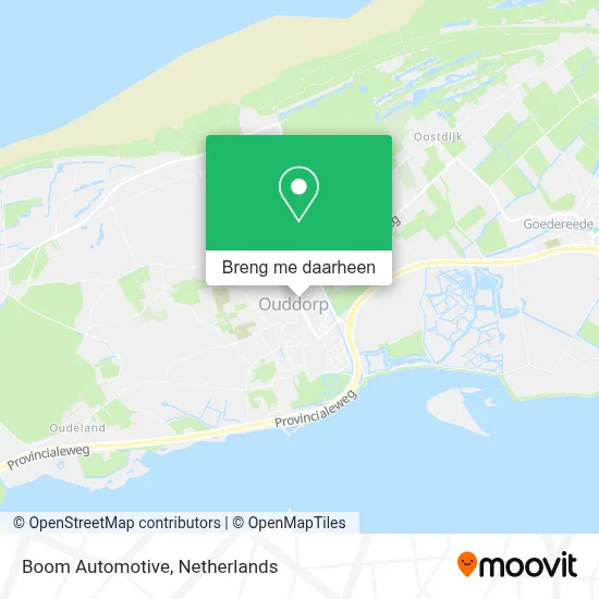 Boom Automotive kaart
