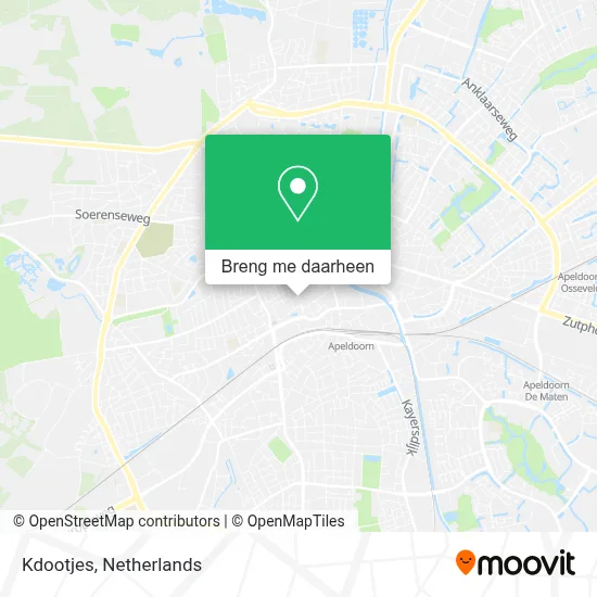 Kdootjes kaart