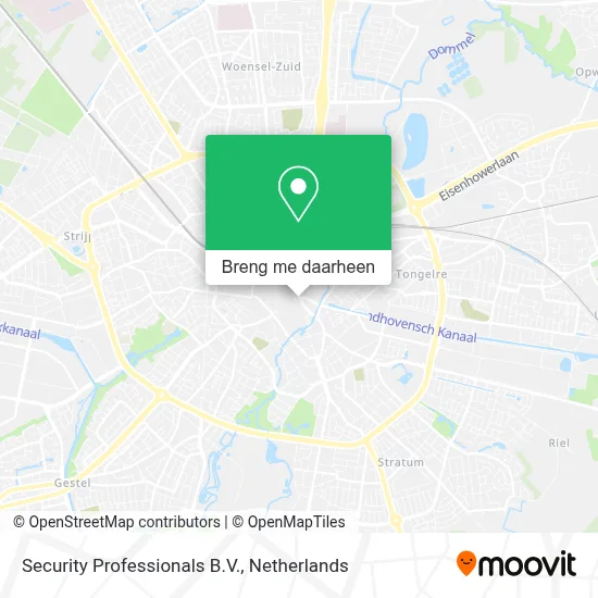 Security Professionals B.V. kaart