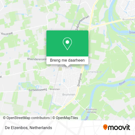 De Elzenbos kaart