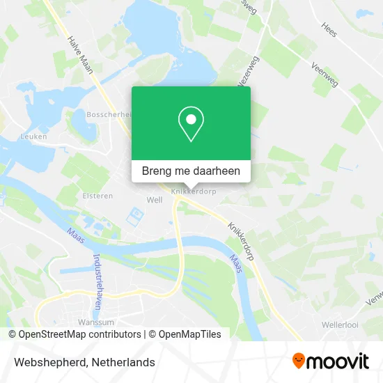 Webshepherd kaart