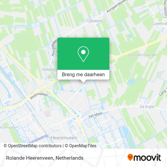 Rolande Heerenveen kaart