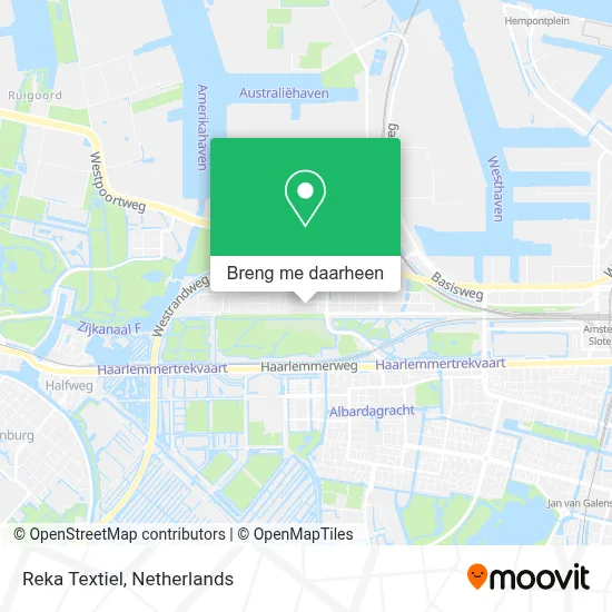 Reka Textiel kaart