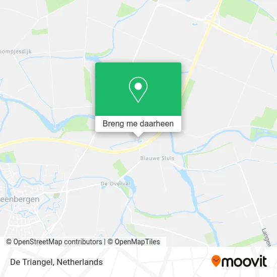 De Triangel kaart