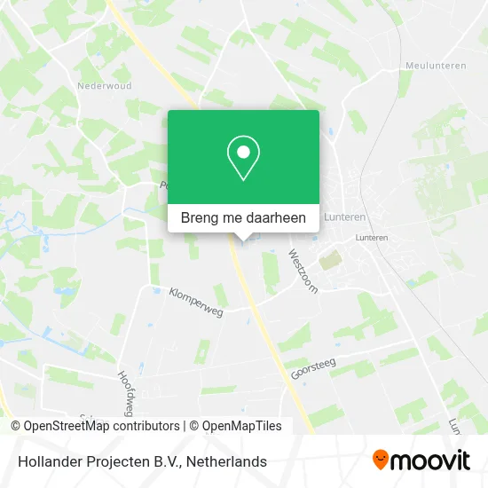 Hollander Projecten B.V. kaart