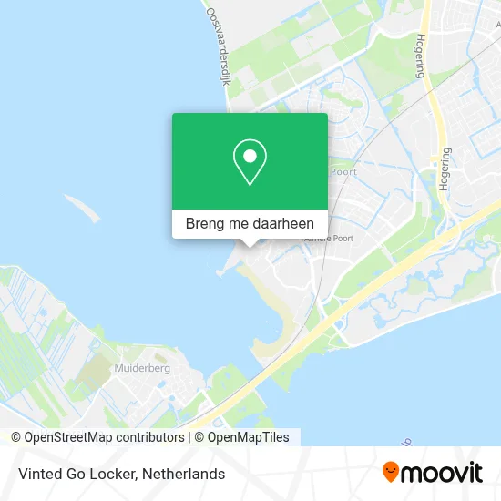 Vinted Go Locker kaart