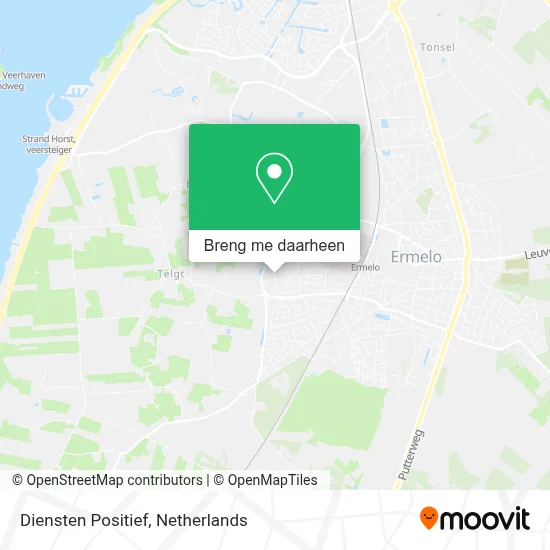 Diensten Positief kaart