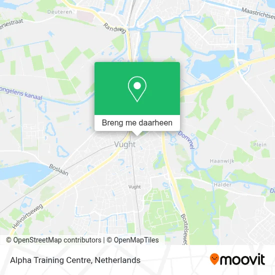 Alpha Training Centre kaart