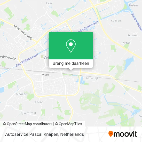 Autoservice Pascal Knapen kaart