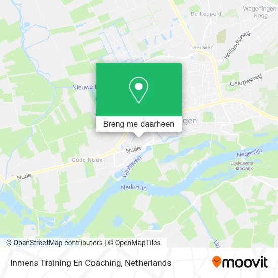 Inmens Training En Coaching kaart