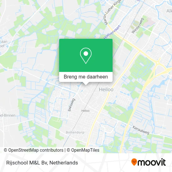 Rijschool M&L Bv kaart