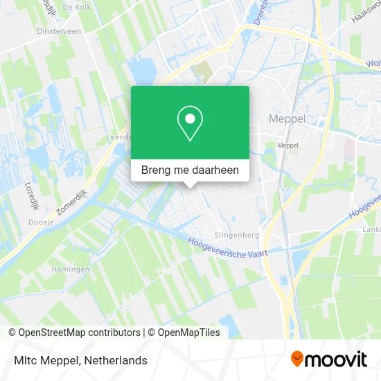 Mltc Meppel kaart