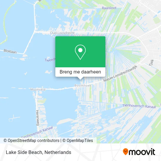 Lake Side Beach kaart