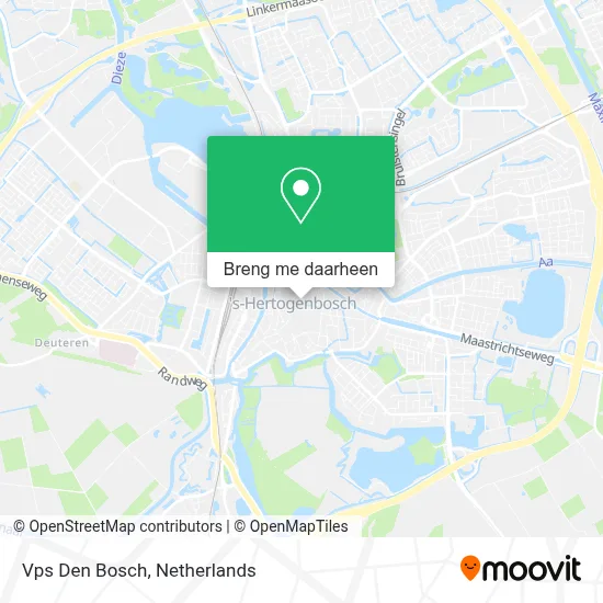 Vps Den Bosch kaart