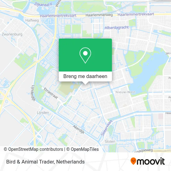 Bird & Animal Trader kaart