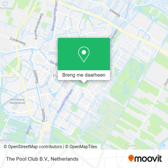 The Pool Club B.V. kaart