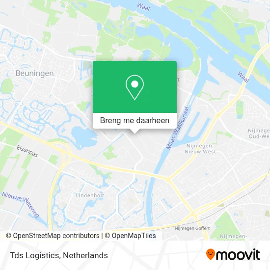 Tds Logistics kaart