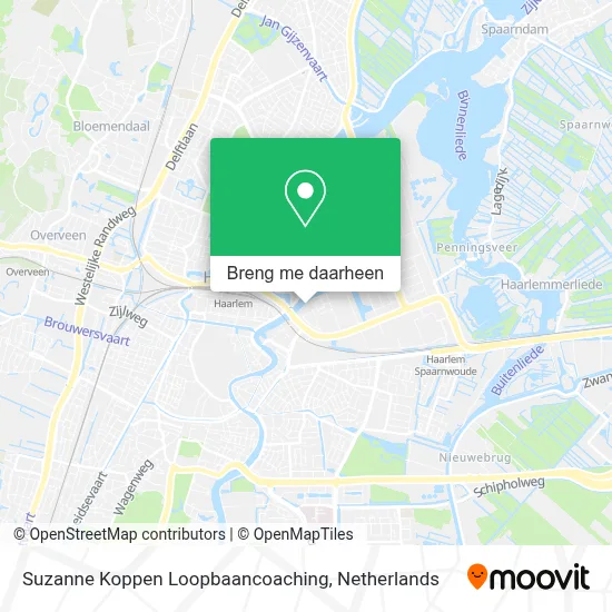 Suzanne Koppen Loopbaancoaching kaart