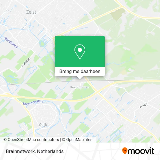 Brainnetwork kaart