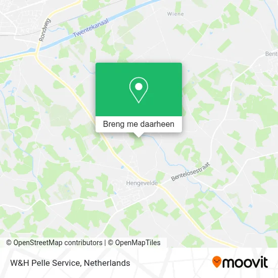 W&H Pelle Service kaart