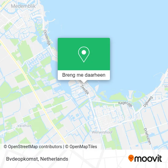 Bvdeopkomst kaart