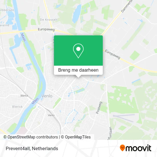 Prevent4all kaart