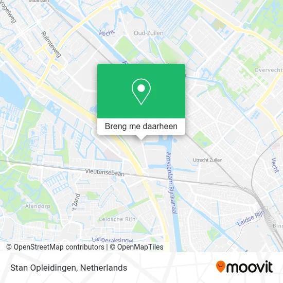 Stan Opleidingen kaart