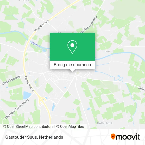 Gastouder Suus kaart