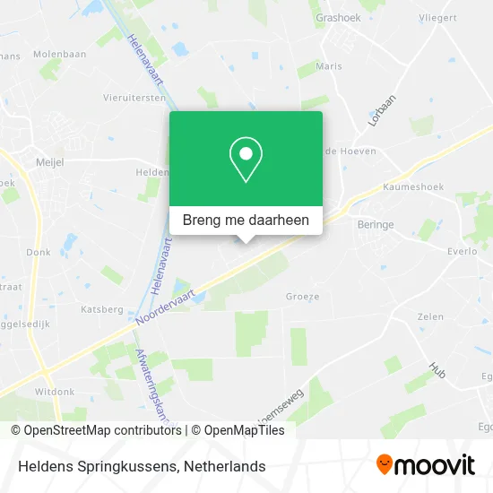 Heldens Springkussens kaart