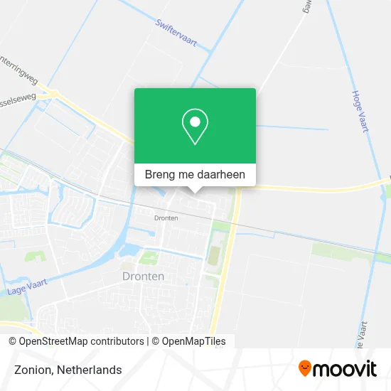 Zonion kaart