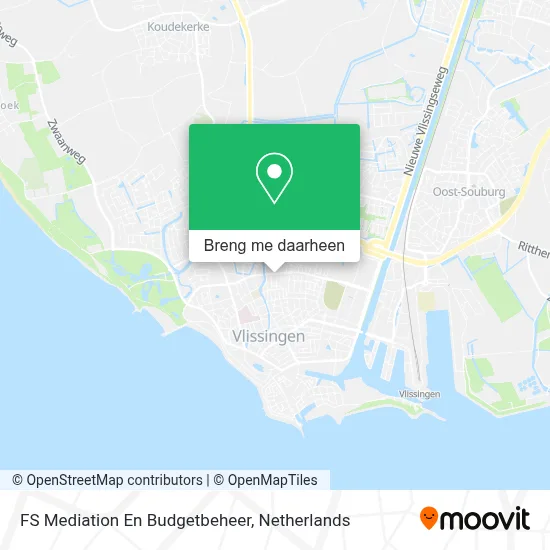 FS Mediation En Budgetbeheer kaart