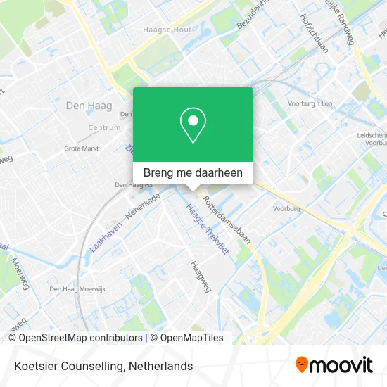 Koetsier Counselling kaart