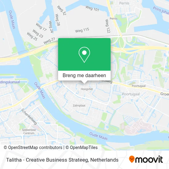 Talitha - Creative Business Strateeg kaart