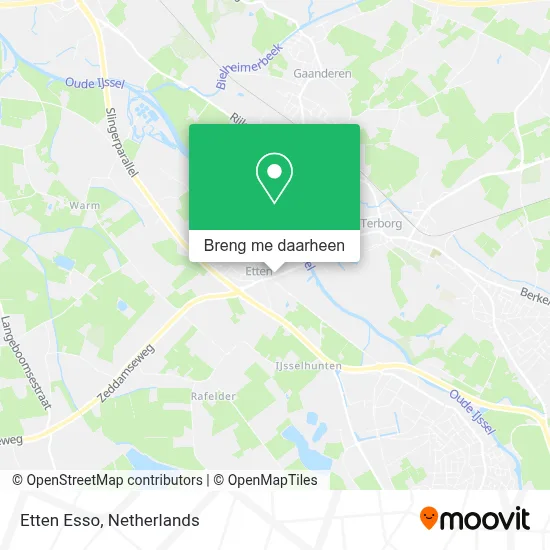 Etten Esso kaart