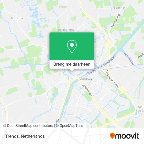 Trends kaart