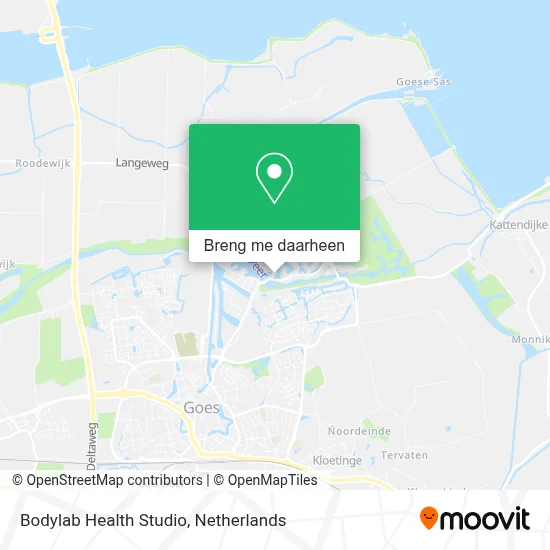 Bodylab Health Studio kaart