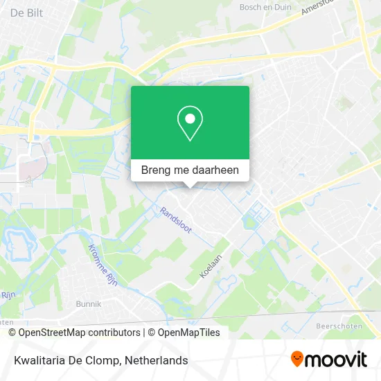 Kwalitaria De Clomp kaart
