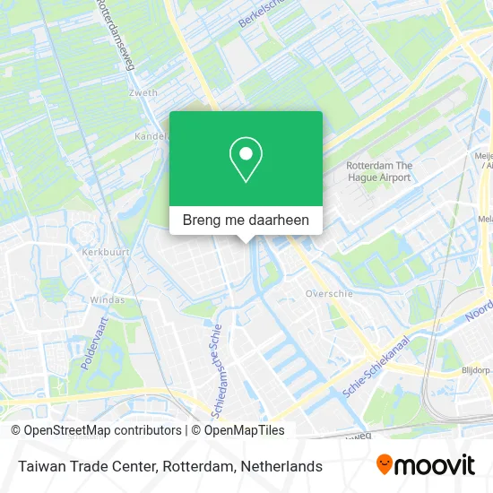 Taiwan Trade Center, Rotterdam kaart
