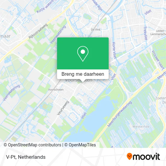 V-Pt kaart
