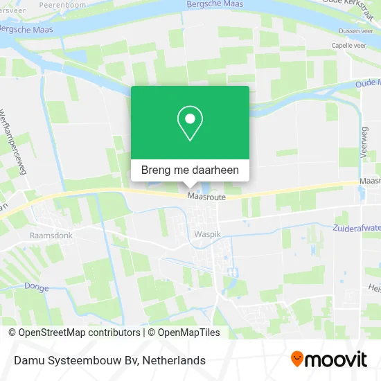 Damu Systeembouw Bv kaart